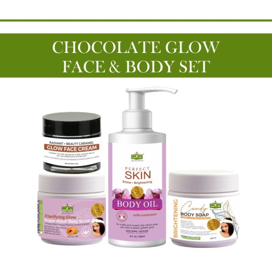 Chocolate Glow Face & Body Set